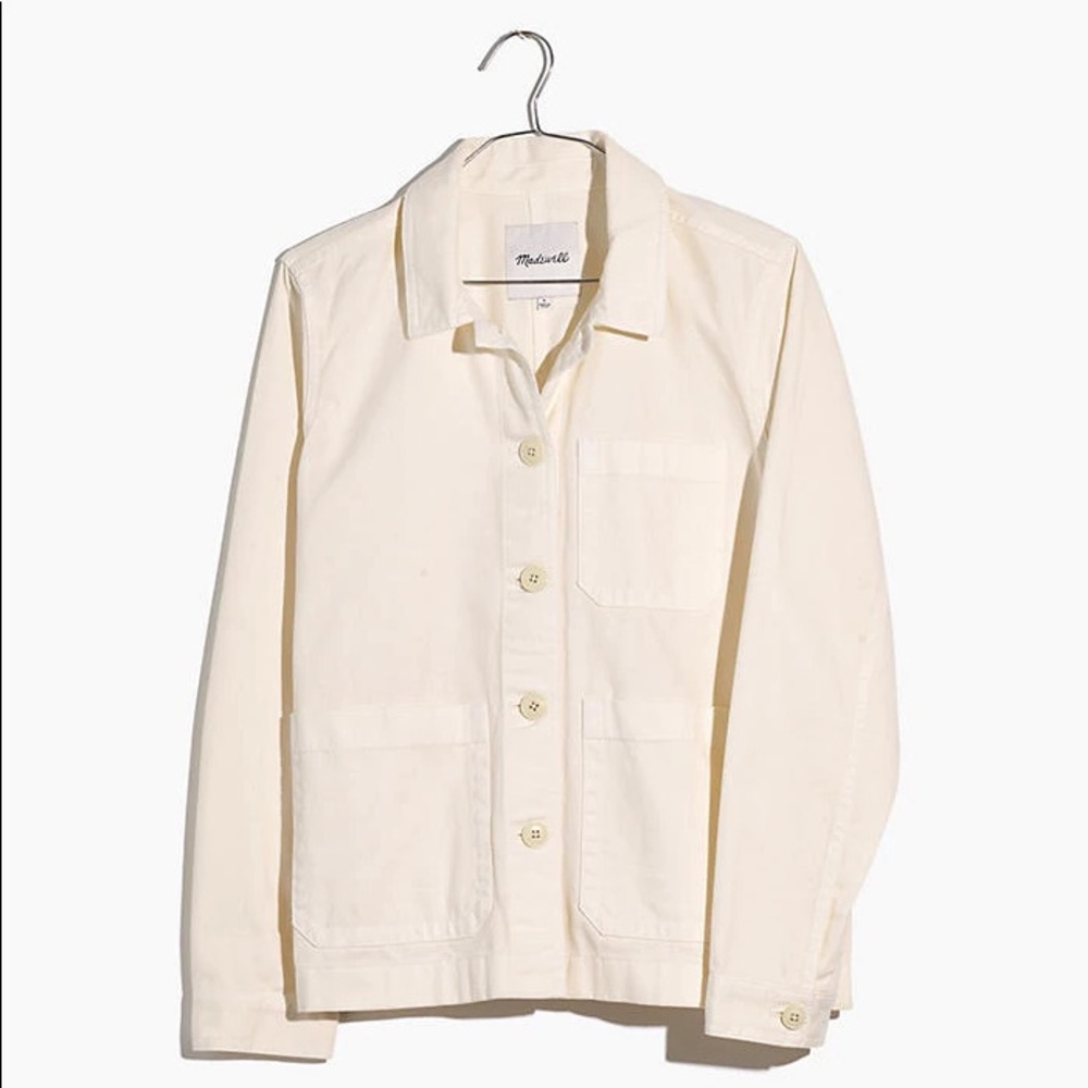 NWT! Madewell Garment-Dyed Ashwood Chore Coat